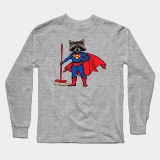 Super Raccoon Long Sleeve T-Shirt